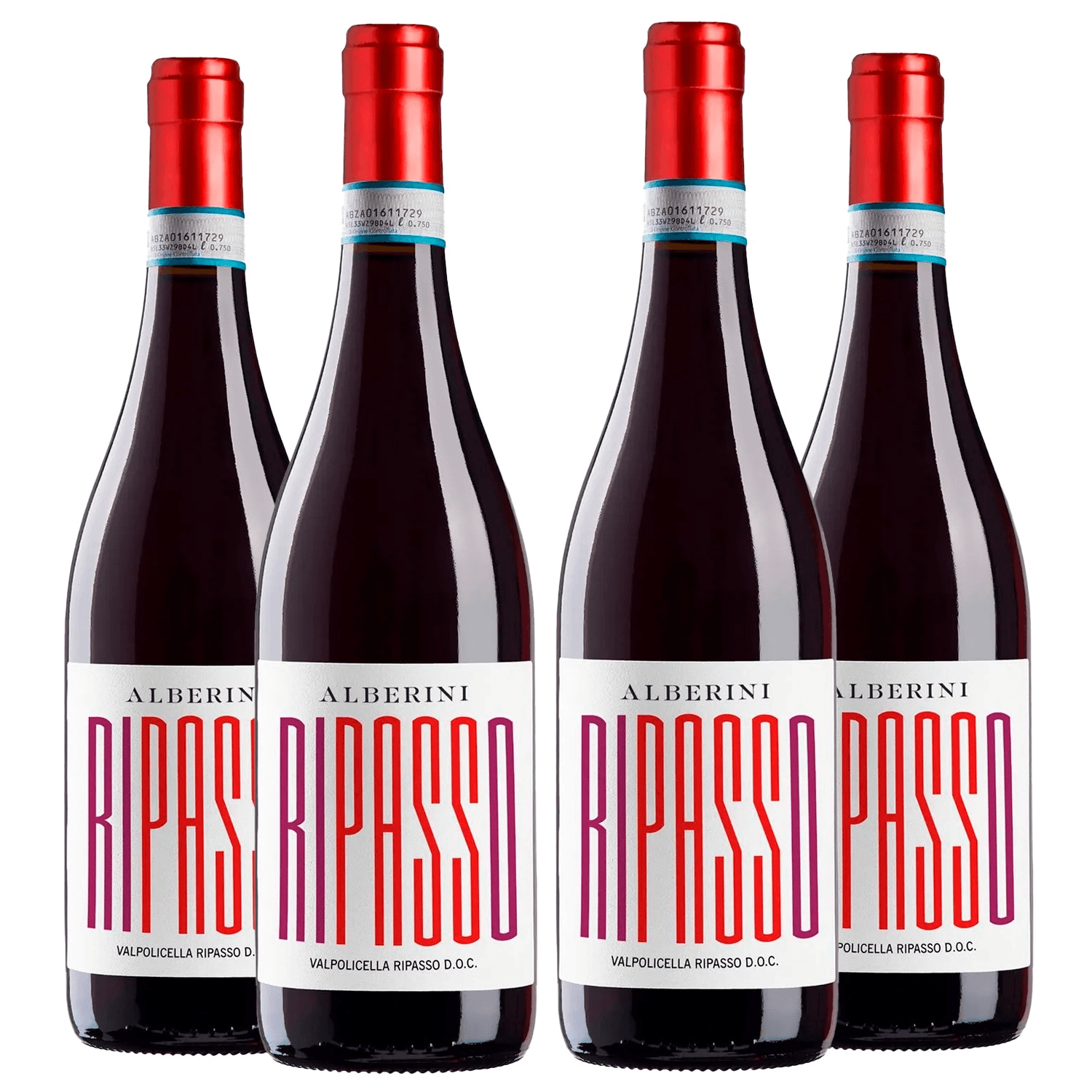 Vinho Montresor Tinto Seco Itália Valpolicella Ripasso Corvina, Molinara, Rondinella 750ml - 4 Unidades